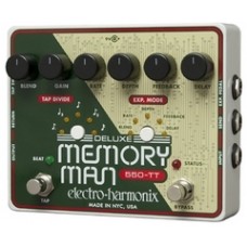 Electro Harmonix Deluxe Memory Man Tap Tempo 550mS,NEW, Free Shipping World Wide